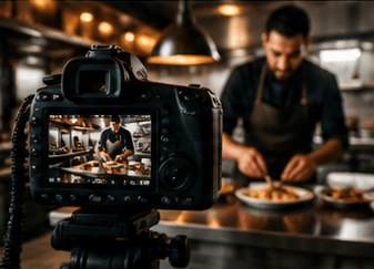 Foto i video produkcija za restoran