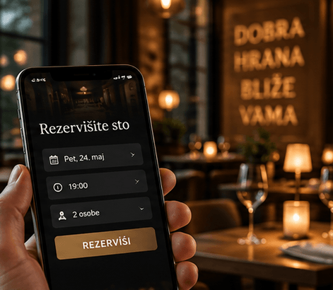 Online rezervacije na sajtu restorana