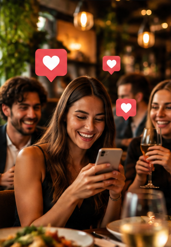 Meta promocija restorana prema relevantnoj publici
