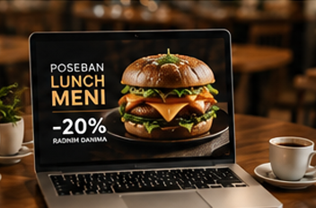 Kreativni sadržaj za Meta i Google oglašavanje restorana