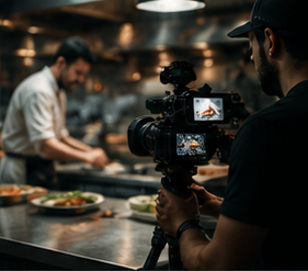 Profesionalna video produkcija u restoranu